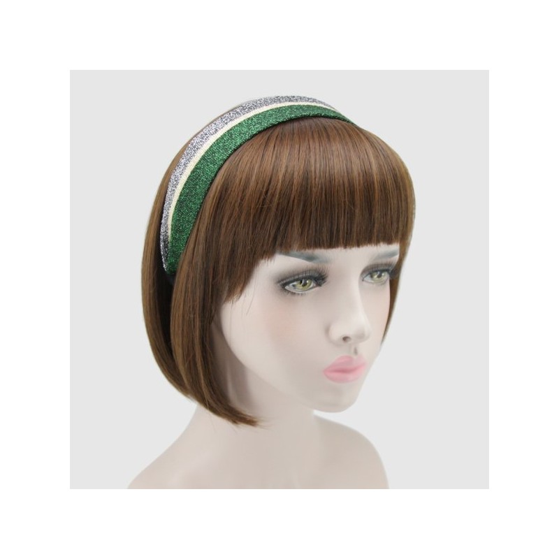Lala 라라 트윙클 실버그린 헤어밴드(LALAH197) LALA Twinkle Silver Green Hairband