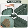 Puchifoda 8 Pcs Mesh Makeup Bag Nylon Zipper Pouch Clear