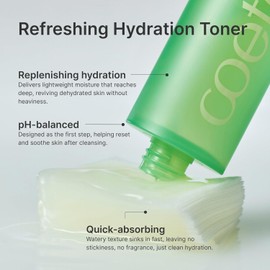 Nose Tunnel Refresh Hydration Toner Corian Face Toner with Hyaluronic Acid & Algae 11 Glass Moisturizing and soothing K-beauty skin care for dry or oily skin 150ml / 코에터널 리프레시 하이드레이션 토너 히알루론산 & 조류 함유 코리안 페이스 토너11 유리 피부 건조하거나 지성 피부를 위한 수분 공급 및 진정 K-뷰티 스킨케어 150ml