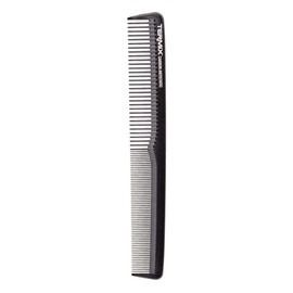 Termix Peine Profesional Fibra de Carbono 823  18 cm, doble línea púas gruesas, antiestático, resistente al calor, uso profesional                    