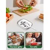 Levaukiem Funny My Kitchen My Rules Spoon Rest, Ceramic Spoon
