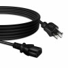Fite ON 6ft UL AC 3-Prong Power Cord Cable For