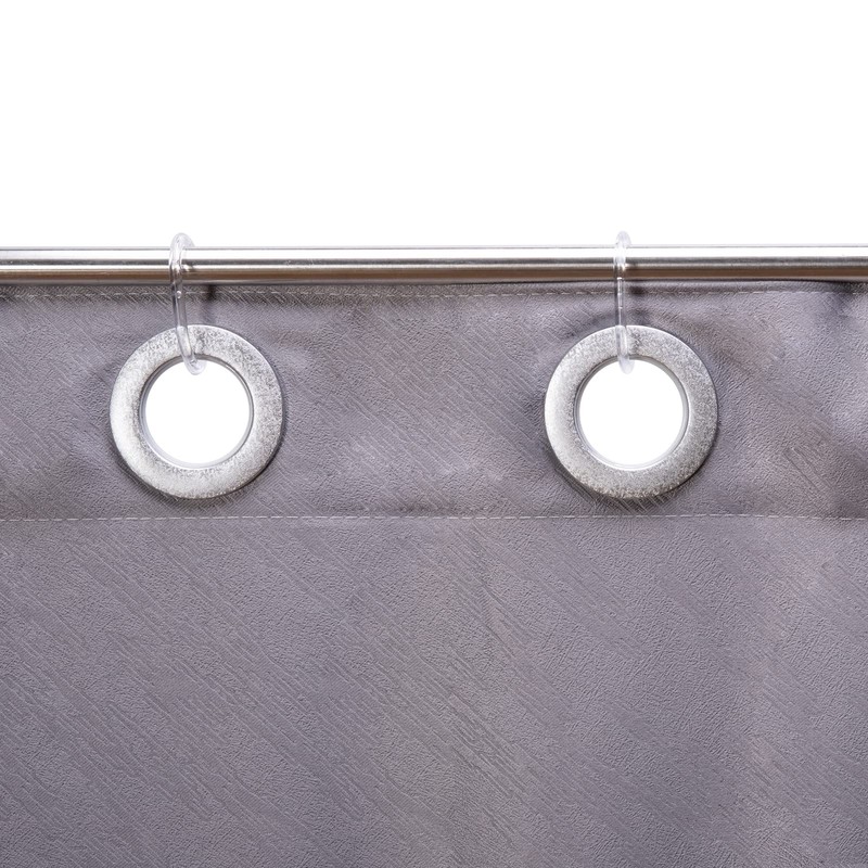 Plastic Shower Curtain Rings Hooks for Bathroom Shower Window Rod