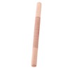 Hemoton Wooden Rolling Pin Cutter Non-Stick Textured Roller Stick for