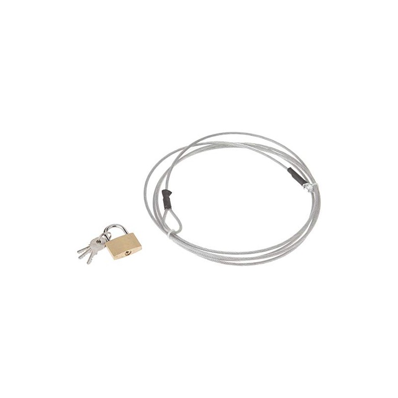 Outdoor Car Cover Lock & Cable Security/Locking Kit