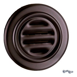 CRL 834DU Duranodic Bronze Aluminum 5-5/16" No-Draft Speak-Thru