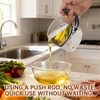 4-in-1 Adjustable Measuring Cup, Multi-Functional Kitchen Tool with Push-Button, with