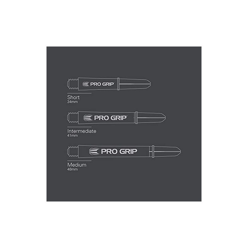 Target Darts 3 x Sets of Red Pro Grip Shaft