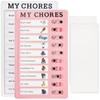 MY CHORES Chart for Kids, Wieat 2 Pcs Memo Board