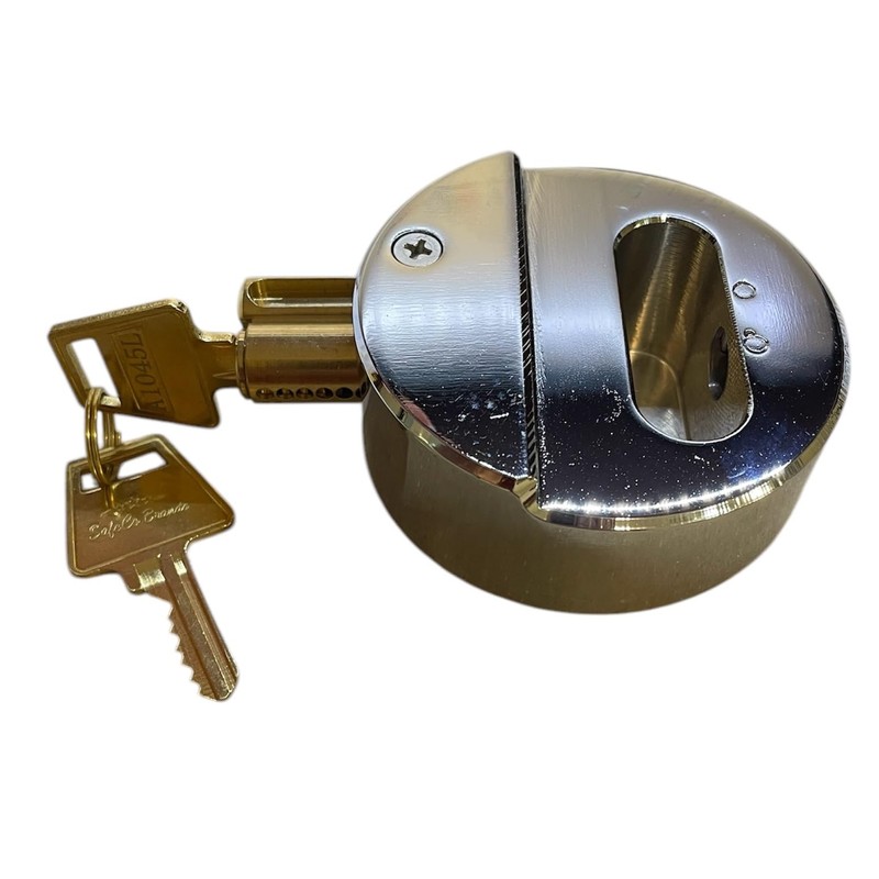 Puck Padlock to fit Ford Transit Vans, Cargo Trailers, Containers