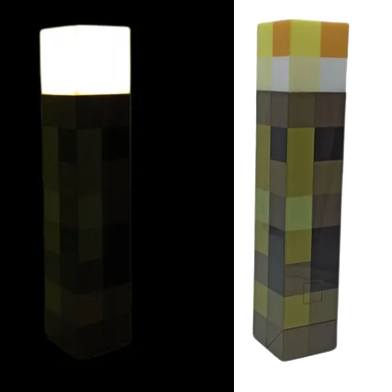 Brownstone Torch Lamp Rechargeable Creative Decorative Toy Torch Night Light