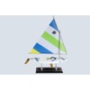 Wooden SUNFISH Model Sailboat Decoration 16 -11