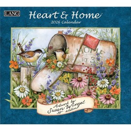 Lang, Heart and Home 2026 Wall Calendar by Susan Winget 13.4" x 12"