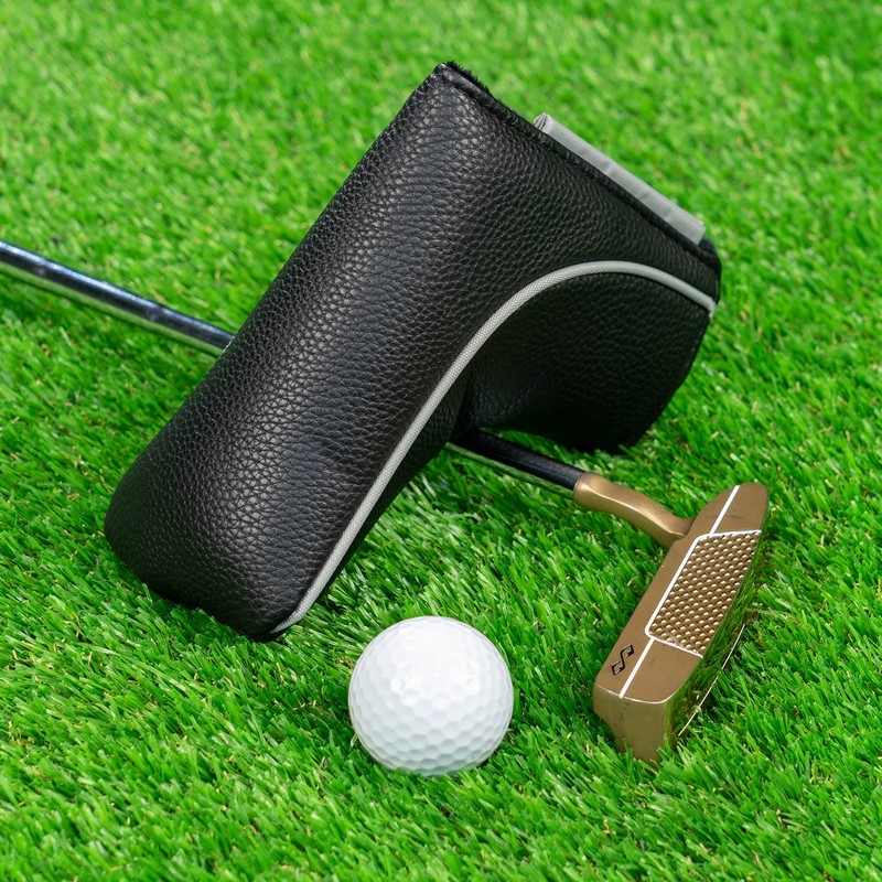 Big Teeth Putter Cover High-Quality Solid Color Cover American Pin