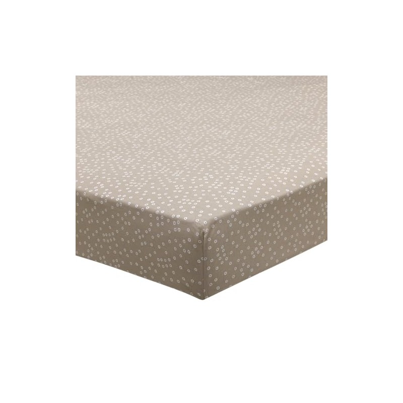 Alice, Bamboo Printed Fitted Sheet, 160 x 200 cm, Origin