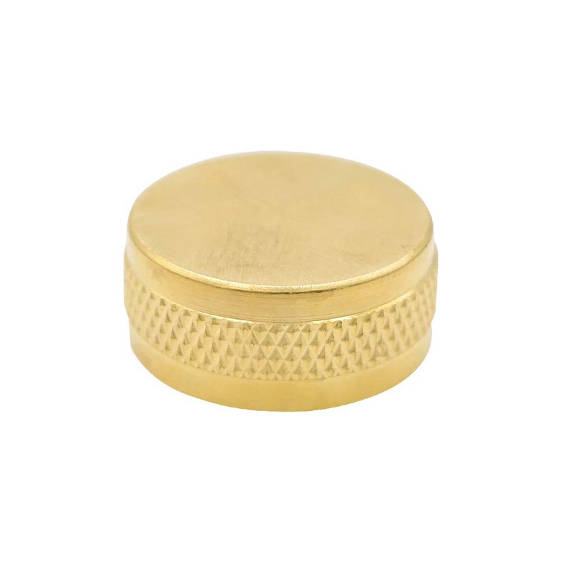 HYDRO MASTER 0712901 Brass Garden Hose Cap, 2 Pack of