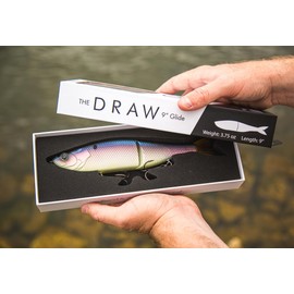 6th Sense Fishing - The Draw - 9in Glide Bait - Ghost Gizzard