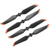 2 Pair 7238 Low Noise Propellers Quick Release Paddle Blades