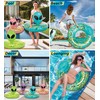 POZA Inflatable Alien Pool Float Tube - Heavy Duty Vinyl