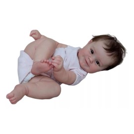 Auxtoo Muñeca bebé reborn realista de juguete 50 cm Auxtoo