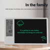 9.5 Inches Desktop Calendar with Clock Date Display, Electronic LCD