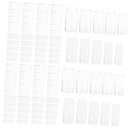 Baluue 1000pcs Press on Nails Fake Nails Abs Material Nail Tips Full Cover Nail Art Decor Women's Nails