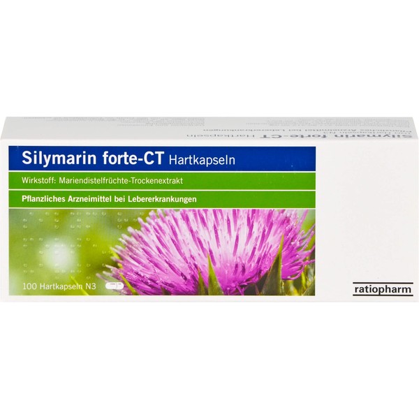 Silymarin forte-CT Hartkapseln, 100 St. Kapseln