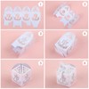 LIHAO 25 PCS Baptism Favor Boxes Laser Cut Candy Treat