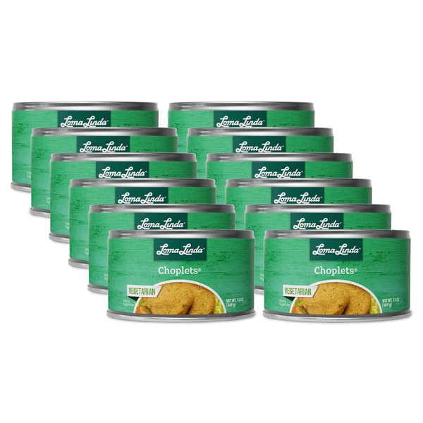 Loma Linda - Plant-Based Meats (Choplets™ (13 oz.), 12 Pack)