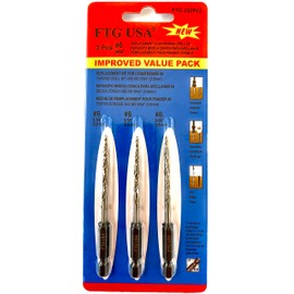 FTG USA Tapered Countersink Drill Bit Set 3 Pc #6 (9/64") Tapered Drill Bit Replacement, Countersink Bit Same Size for Wood Countersink Drill Bits
