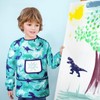 WERNNSAI Kids Art Smock, Dinosaur Toddler Art Smock for Boy,