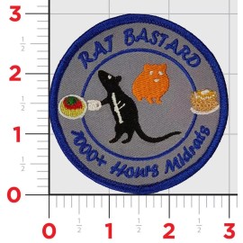 HSC-14 RAT BASTARD BARGERS EMBROIDERED PATCH