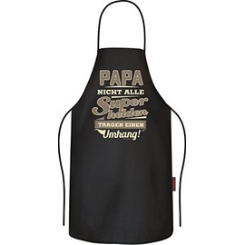 Frameless Original BBQ Apron The Gift For Father: Dad, not all superheroes wear a cape!