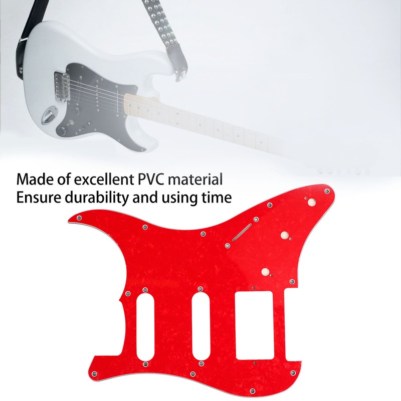 Electric Guitar Pickguard PVC Plastic Guard Scratch Board Front Plate