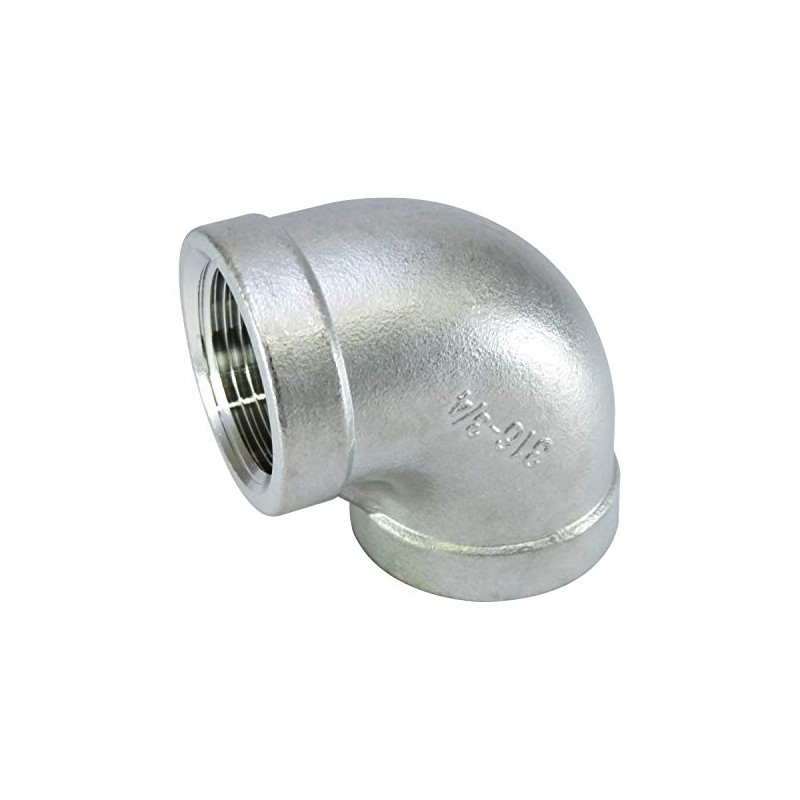 Flowbal Stainless Steel Threaded Fitting Elbow VL-S14-02 1/4