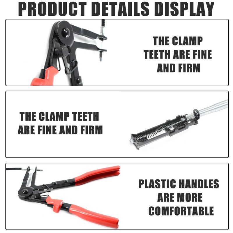 Hose Clamp Pliers Set, Hose Clamps Pliers Spring Band Clamp