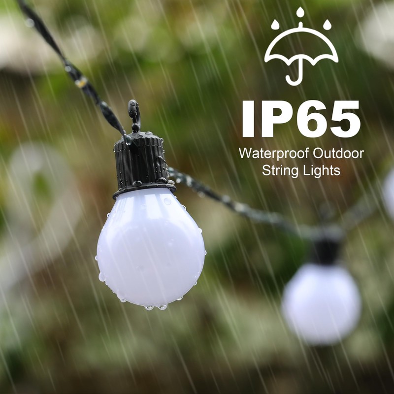 Solar String Lights Outdoor with Remote Waterproof 33 Feet 100