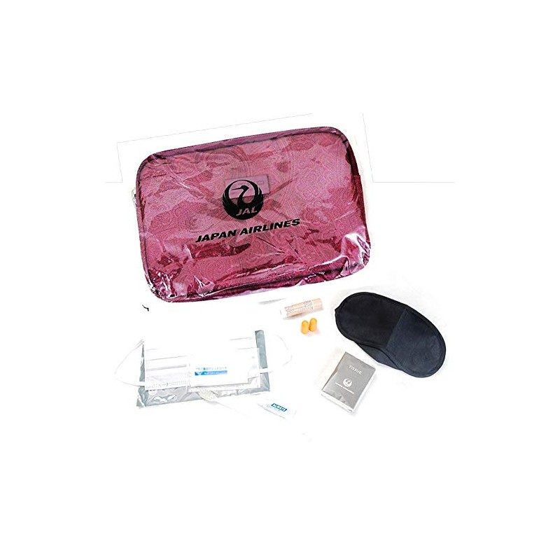 ETRO Pouch JAL Business Class Amenity Set Bordeaux