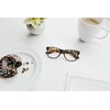 Retro Square Reading Glasses in Dark Tortoise by Readers.com |