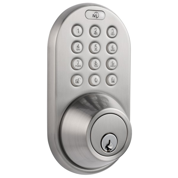 MiLocks DF-02SN Electronic Keyless Entry Touchpad Deadbolt Door Lock