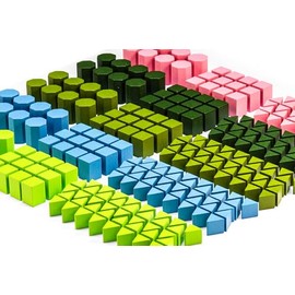 Waldfelsen® 5 Sets of Toy Figures - 200 Infantry, 60 Cavalry and 40 Artillery Suitable for Risk Board Game (Colours: Pink, Moss Green, Olive, Sky Blue & Grass Green)