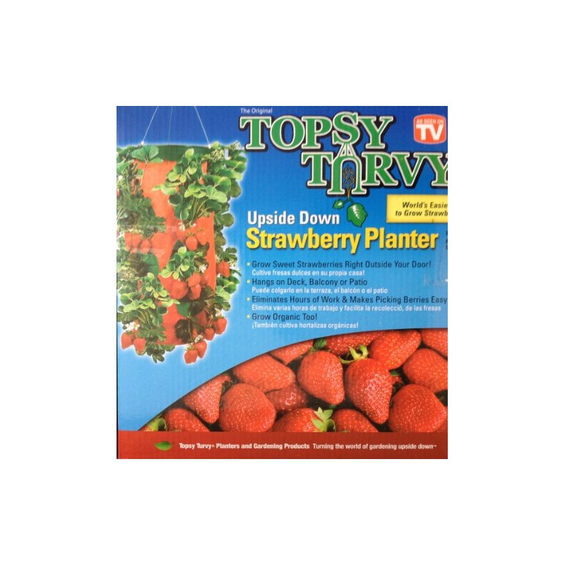 Felknor Ventures TT041112 Topsy Turvy Strawberry Planter