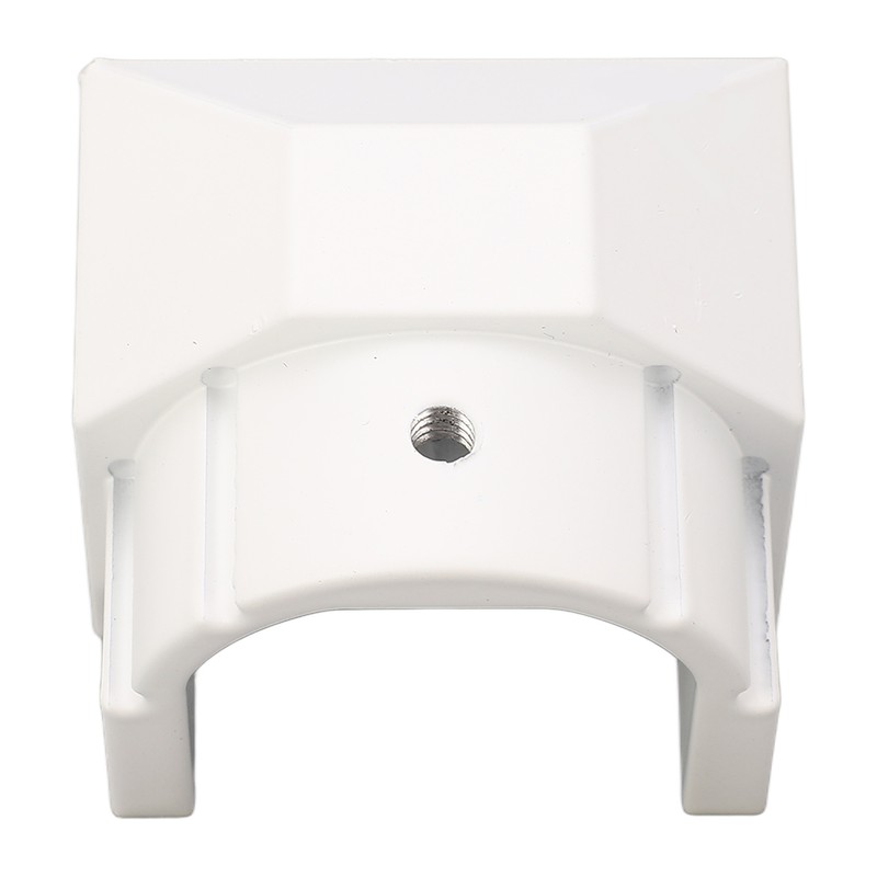 RV Awning End Plug White Solid Aluminum Durable Easy Installation