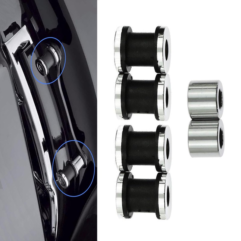 Motorcycle Luggage Rack 4 Point Docking Hardware Kit Sissy Bar