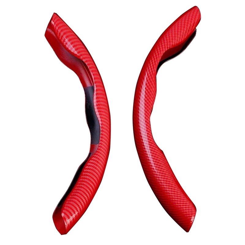 Carbon Fiber Steering Wheel Cover Ultra Thin Fit Wear Resistant