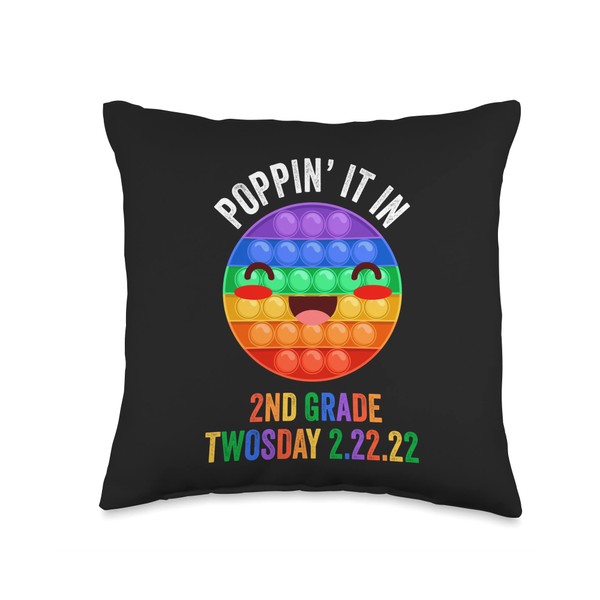 Poppin' It 2nd Grade Twosday 2.22.22 Tuesday Smiling Pop It