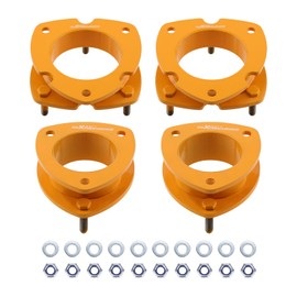 maXpeedingrods 3.5" Front & 2.5" Rear Leveling Kit for Ford Expedition 2003-2018, for Lincoln Navigator 2WD/4WD, SUV Lift Strut Spacers, Gold