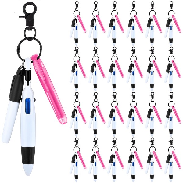 Sherr 25 Sets Mini Highlighter Nurse Pens Including Retractable Shuttle