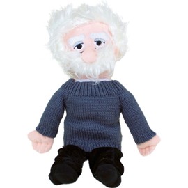 The Unemployed Philosophers Guild Albert Einstein Dolll - 12" Soft Stuffed Plush Little Thinker