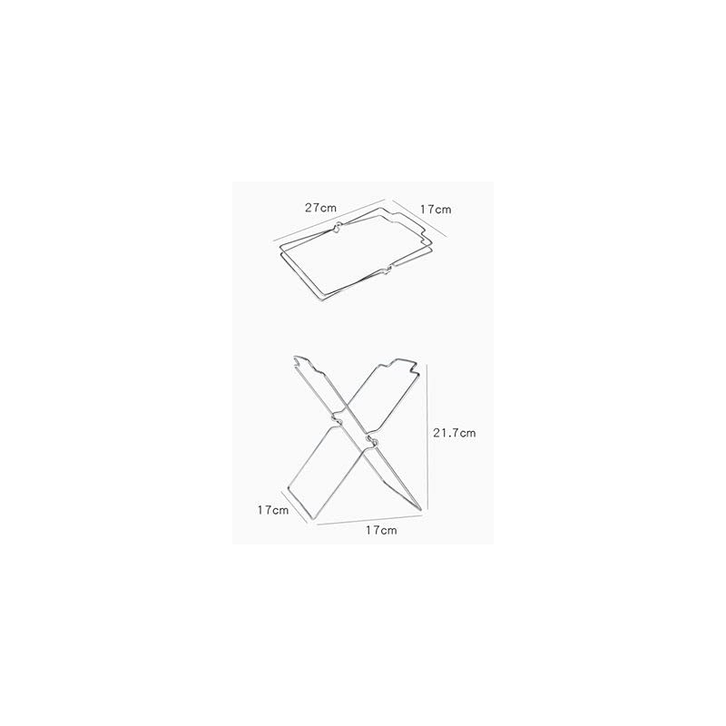 Garbage Bag Stand for Kitchen, Kitchen, Desk, Foldable, Tabletop, Stainless